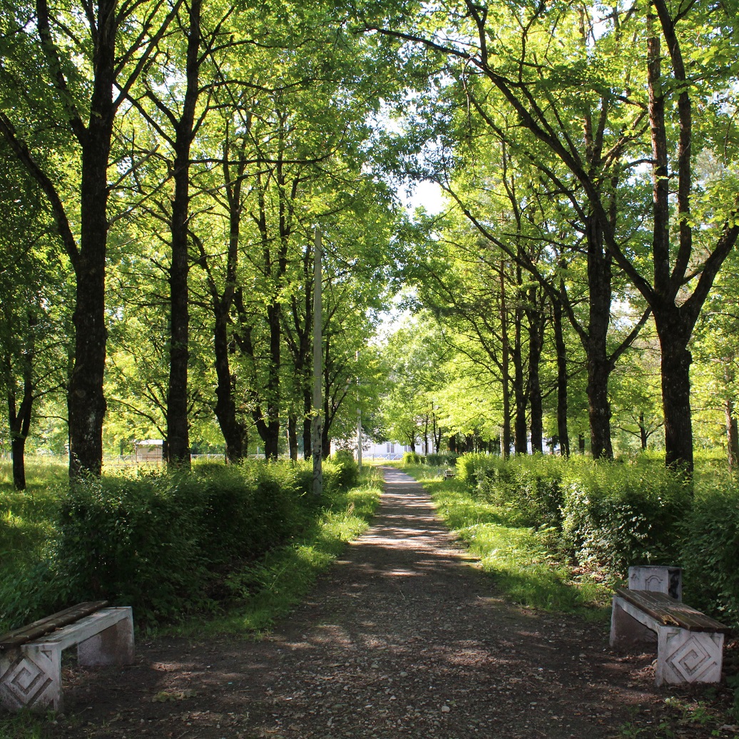 Парк Победы в Сланцах